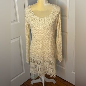 A’Reve Lace Dress in Cream